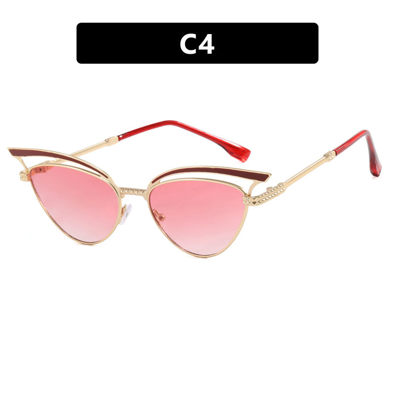 Women's Cat-Eye Glasses with Filigree Design Element Kalsten
