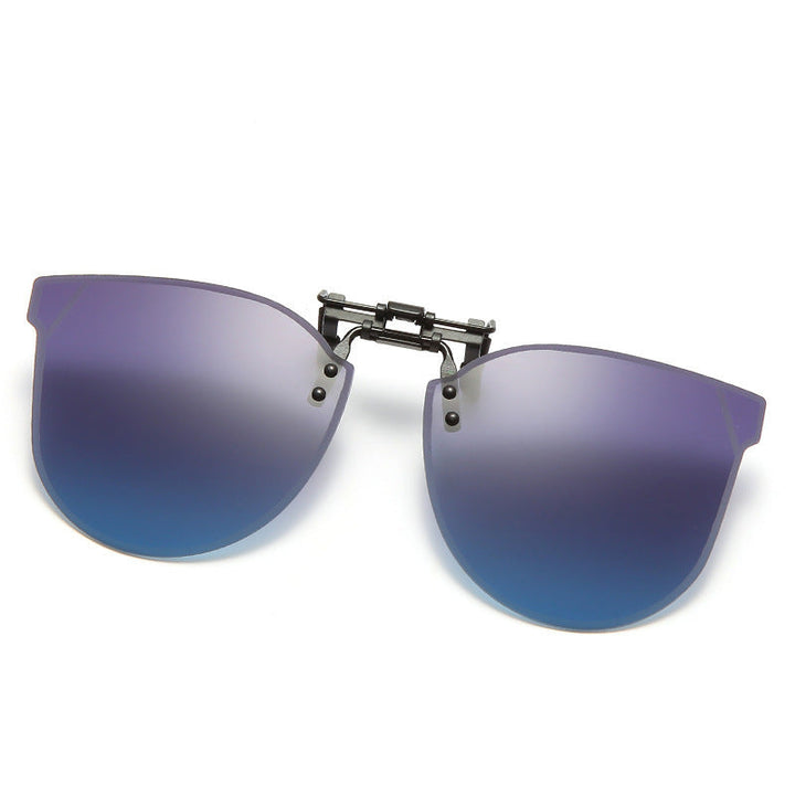 Women's fashionable sunglasses in a futuristic design with mirrored lenses Kalsten