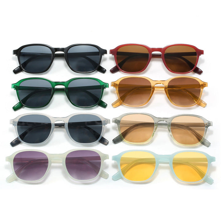 Ladies stylish sunglasses with round frame and UV protection Kalsten