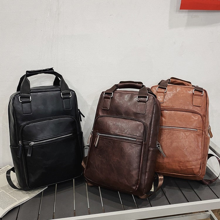 Elegant Backpack Made of High-Quality Leather Kalsten