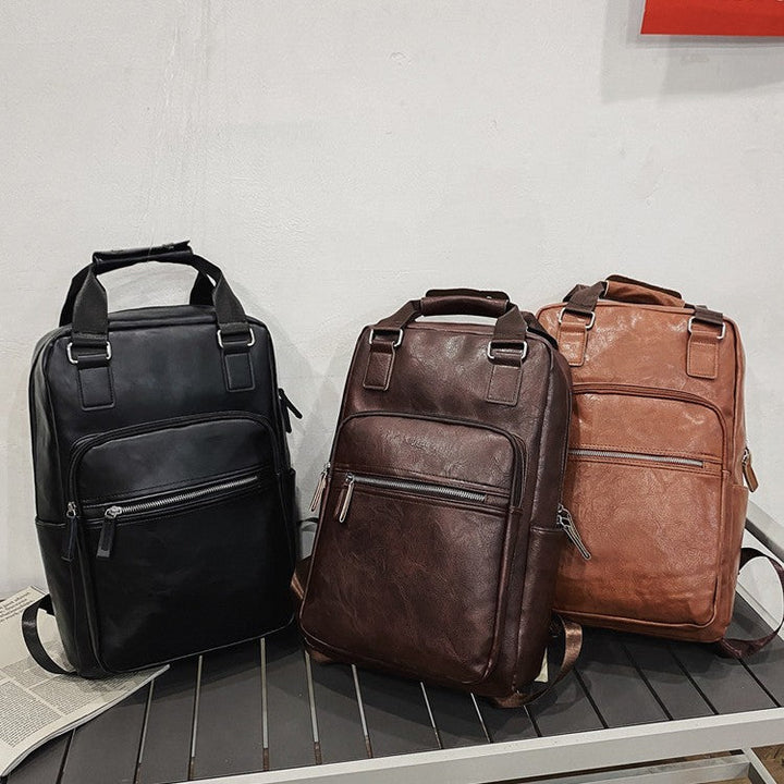Elegant Backpack Made of High-Quality Leather Kalsten