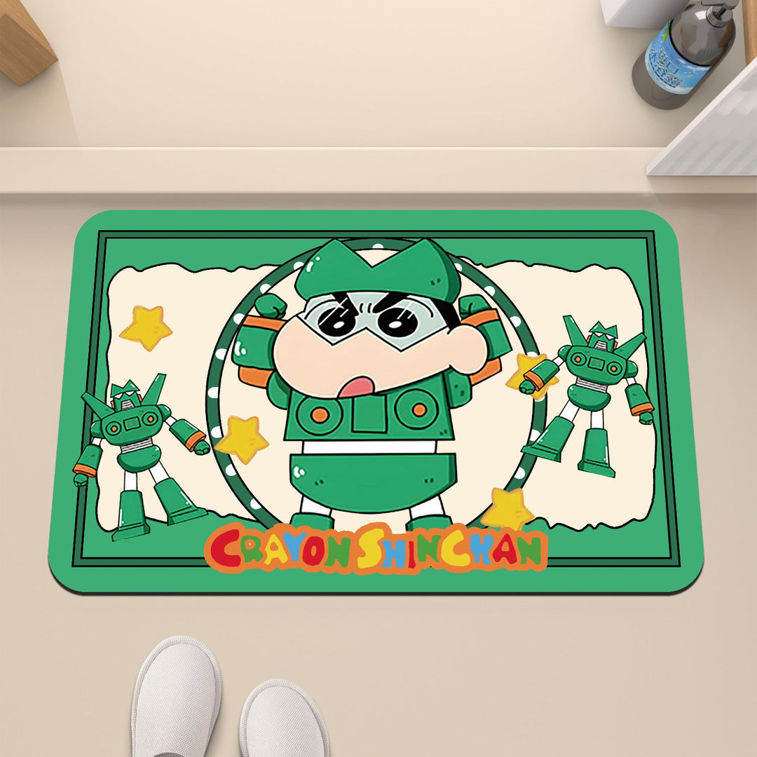 Cartoon Character Themed Bath Mat