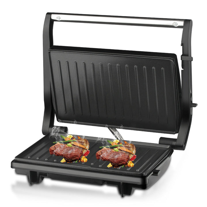 Electric Grill with 180-Degree Opening and Non-Stick Surface Kalsten