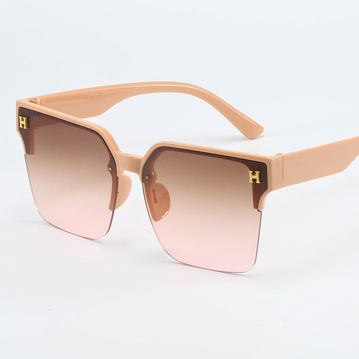 Women square sunglasses with elegant metal frame Kalsten