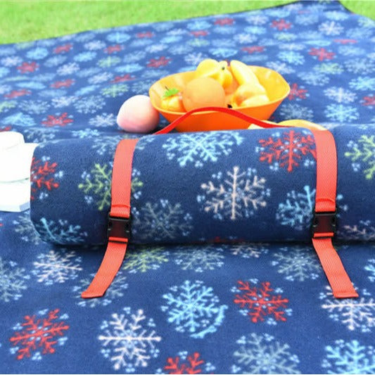Women's Outdoor Picnic Blanket with Insulating Layer Kalsten