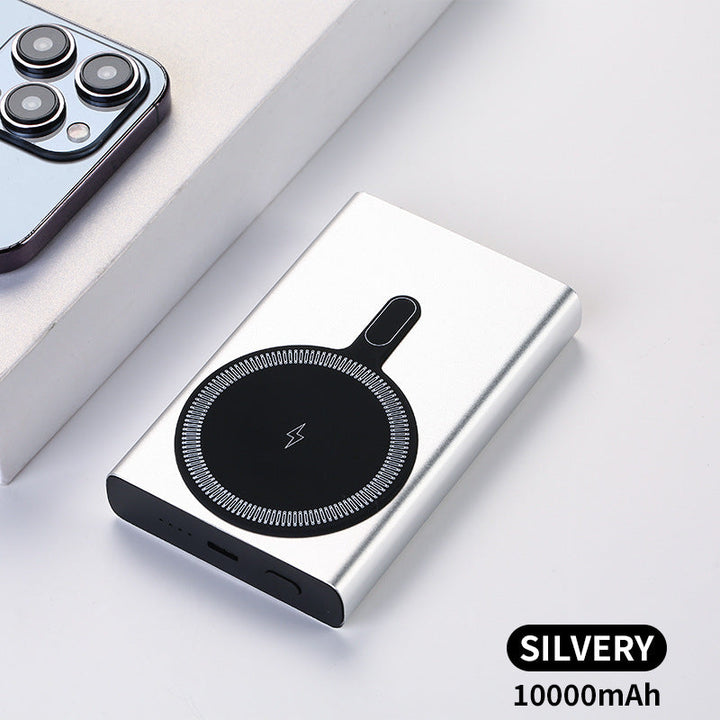 Portable Magnetic Power Bank with Fast Inductive Charger Kalsten