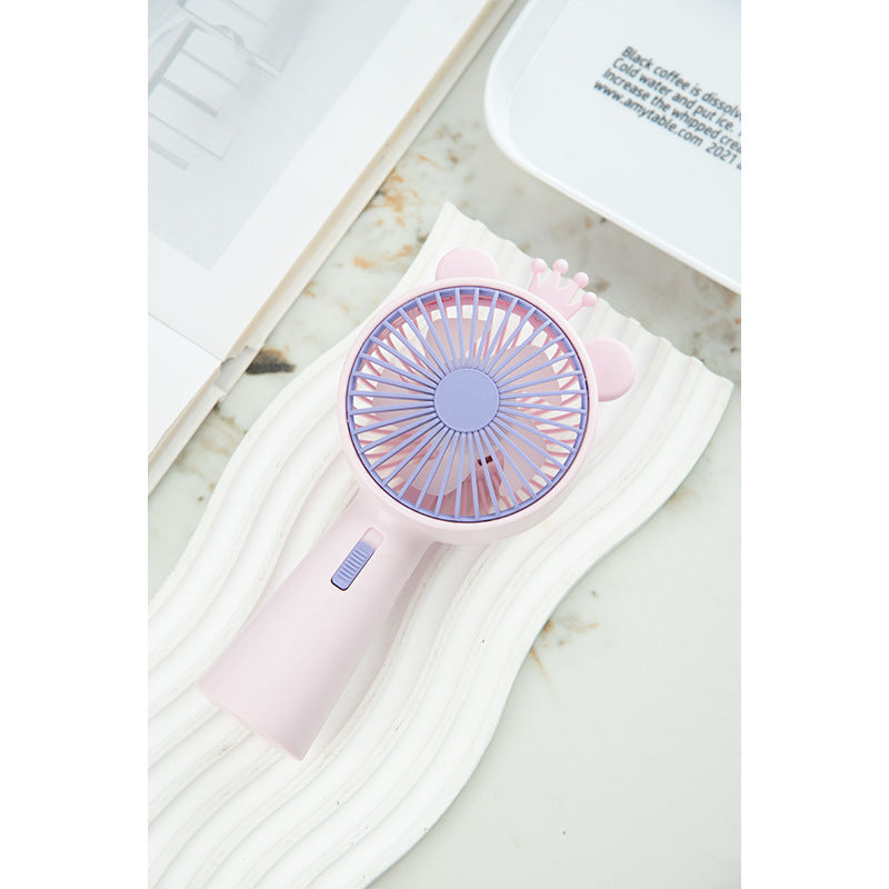 Women Portable Hand Fan with Funny Animal Design Kalsten