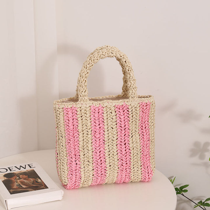 Fashionable basket bag with textured fold design Kalsten