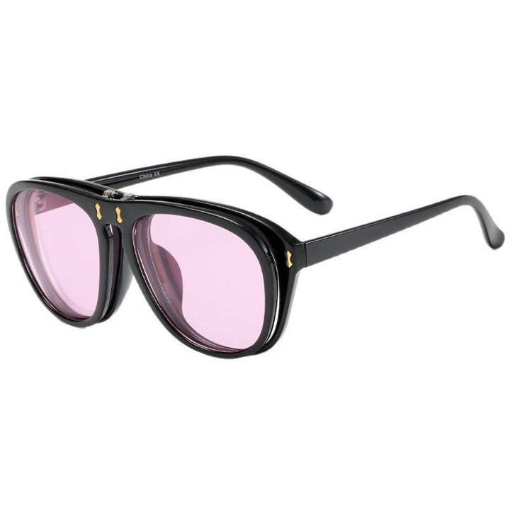 Women's modern oversized sunglasses with unique tortoise design Kalsten