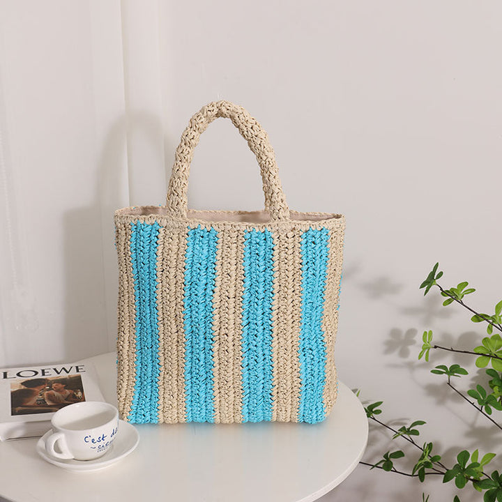 Fashionable basket bag with textured fold design Kalsten