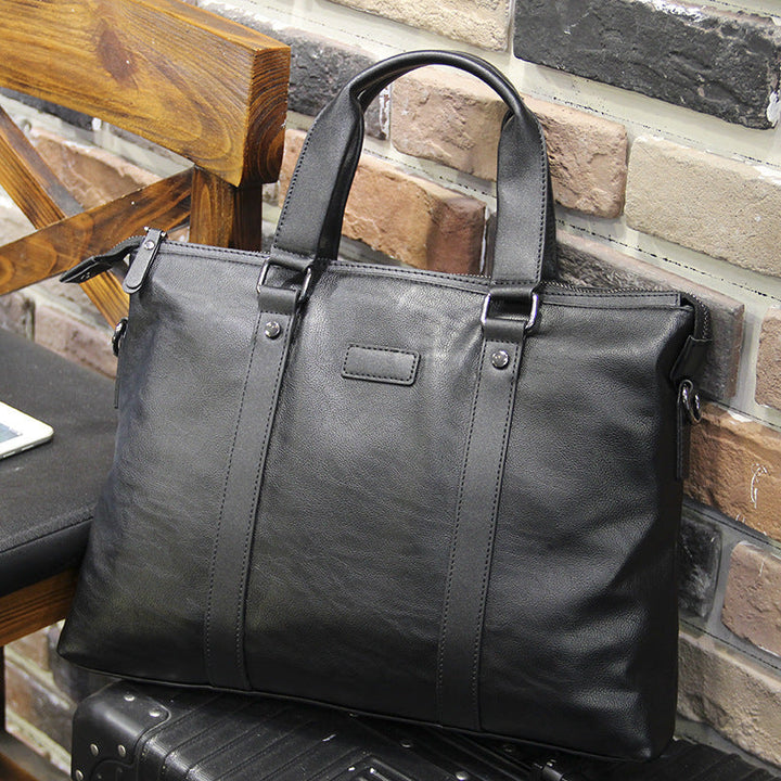 Elegant Tote Bag Made of High-Quality Leather Kalsten