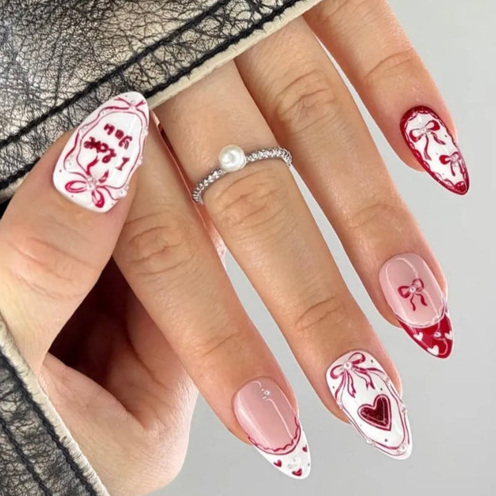 Animal-Inspired Press-On Nail Art Set Kalsten