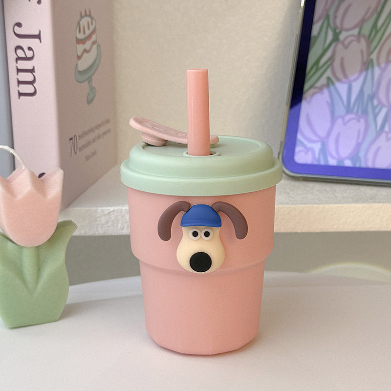 Ladies flexible drinking cup with animal design Kalsten