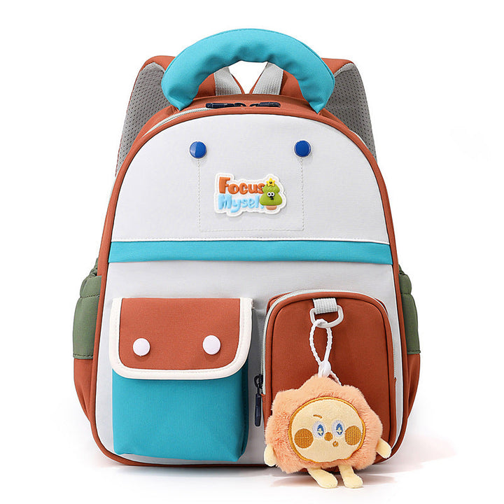 Stylish Multi-Pocket School Backpack Kalsten