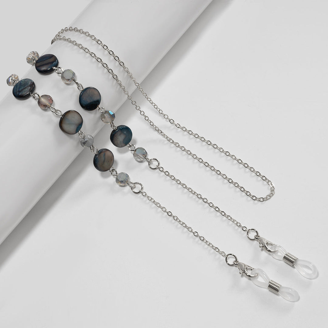 Elegant Crystal Beaded Eyewear Chain Kalsten