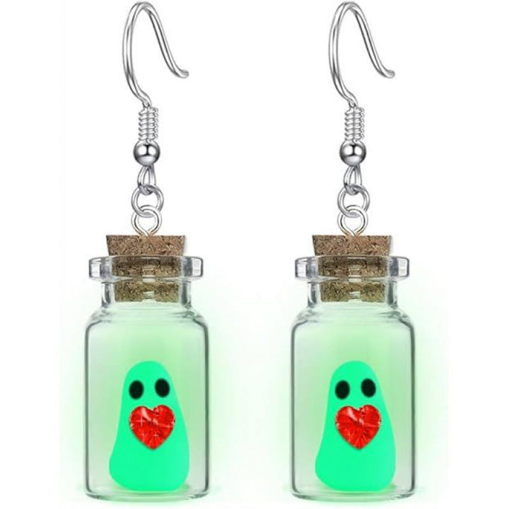 Ghost-In-A-Jar Dangle Earrings Kalsten