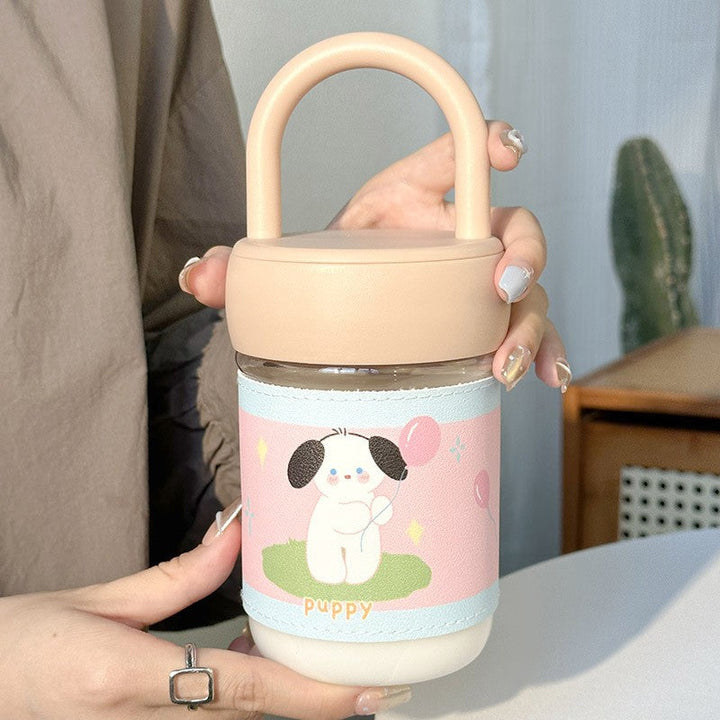 Women’s drinking cup with playful dog design Kalsten