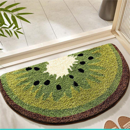 Lemon-Shaped Bath Mat Acalora
