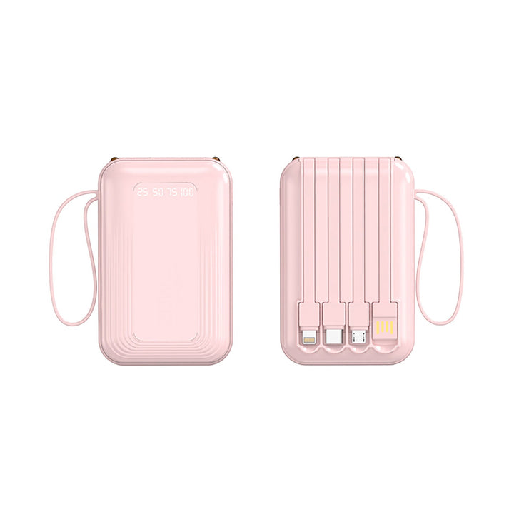 Multifunctional Power Bank with Integrated Cable System Kalsten