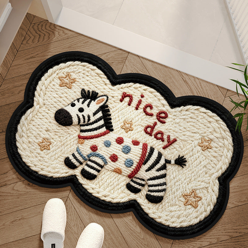 Cute Cat-Themed Decorative Bath Mat Acalora