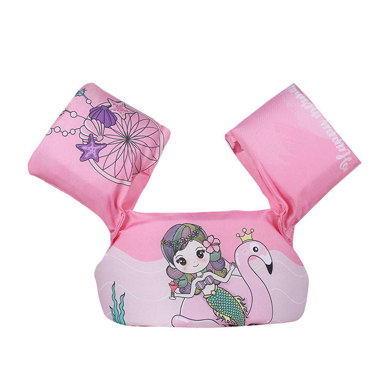 Women's Inflatable Swimming Aid with Colorful Flamingo Design Kalsten