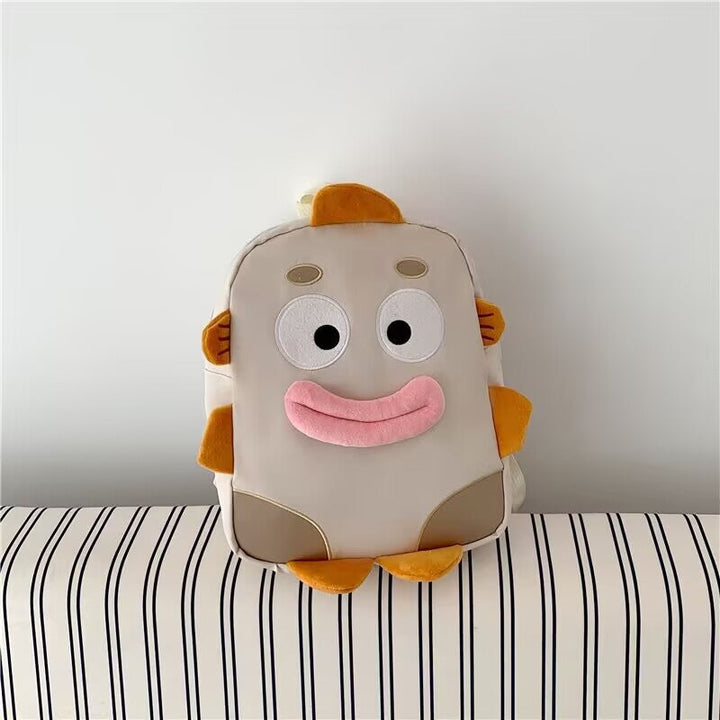 Cute Cartoon Character Plush Backpack