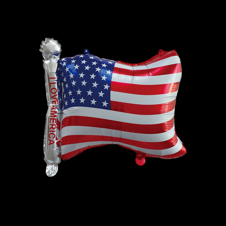 Unisex non-patriotic inflatable hairband with star ear bubbles and the inscription Kalsten