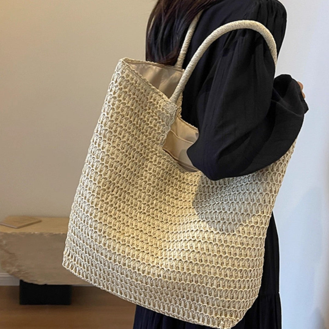 Spacious Macrame Tote Bag Kalsten