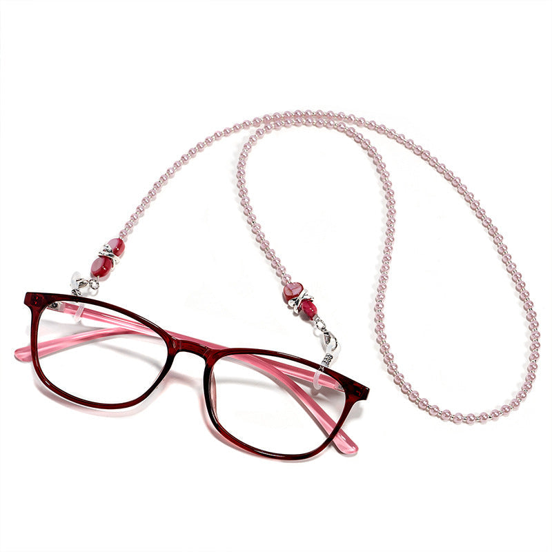 Elegant Pearl Beaded Eyewear Chain Kalsten