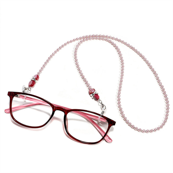 Elegant Pearl Beaded Eyewear Chain Kalsten