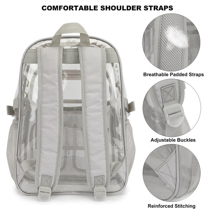Transparent Multifunctional Backpack Bag Kalsten