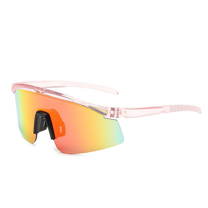 Unisex nan sporty wraparound sunglasses with polarized lenses and non-slip nose pad Kalsten