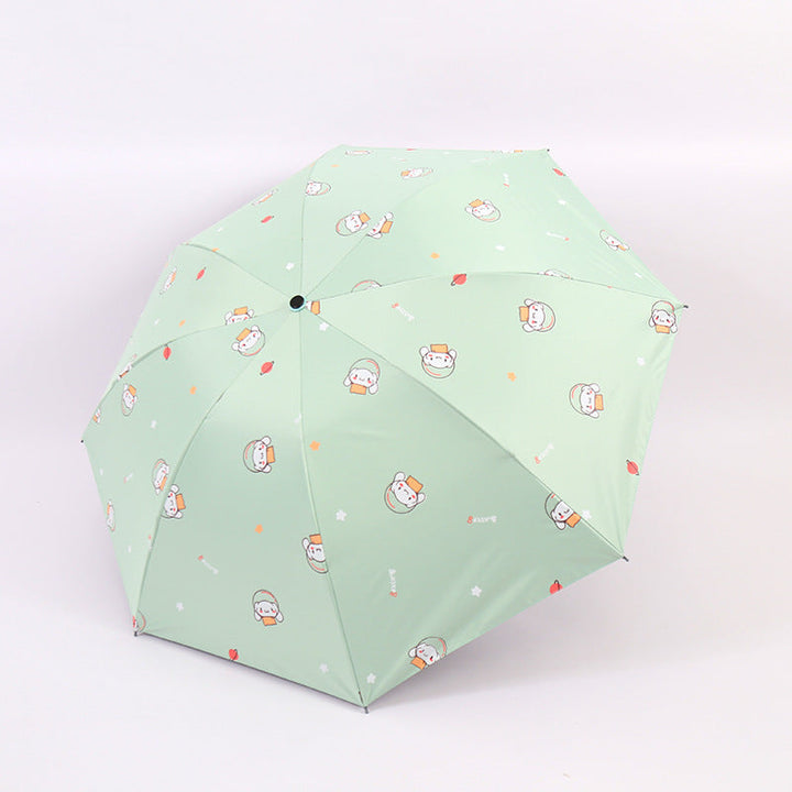 Women's Folding Umbrella with Fun Animal Design Kalsten