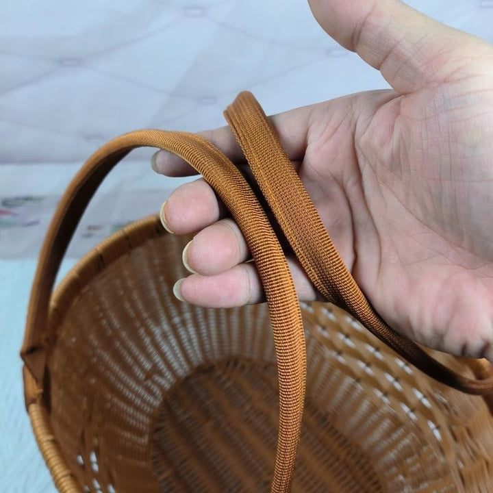 Stylish Woven Storage Basket with Comfortable Handles Kalsten