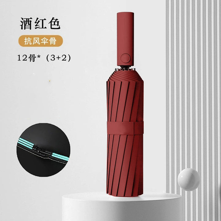 Women's Collapsible Umbrella with Stable Frame Construction Kalsten