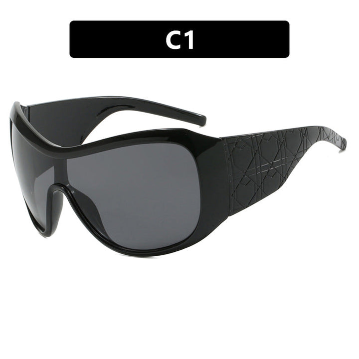 Ladies sport sunglasses with wide-protected frame and polarized lenses Kalsten