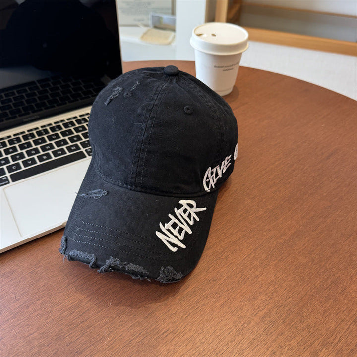 Unisex Distressed Graphic Baseball Cap Kalsten