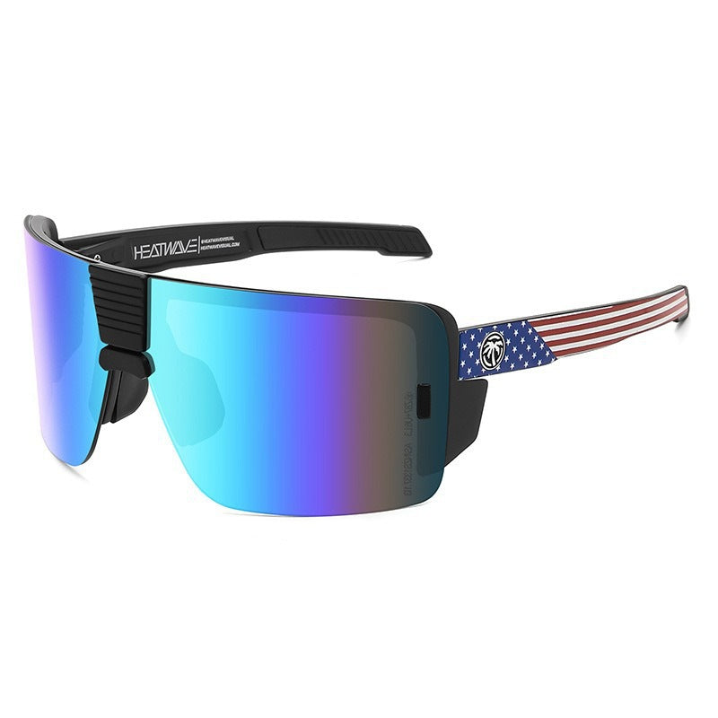 Men's Sport Performance Shield Sunglasses Kalsten
