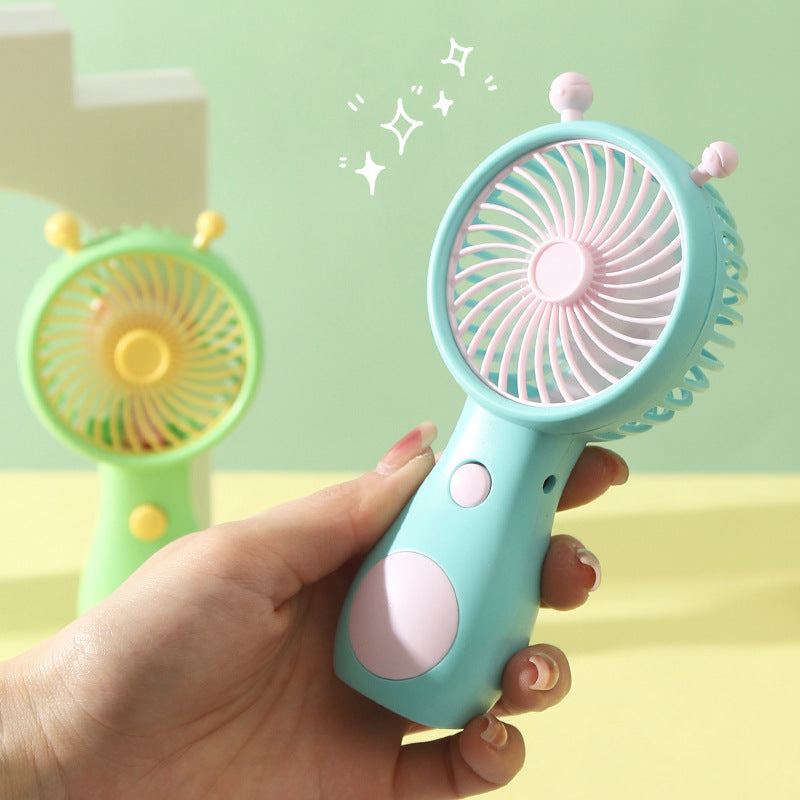 Ladies Portable Hand Fan with Ergonomic Handle and Quiet Operation Kalsten