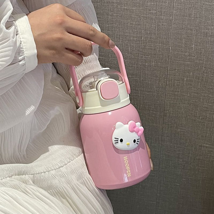 Women's insulated drinking container with practical carrying handle and cute design Kalsten