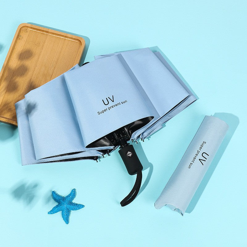 Women's UV Protection Umbrella with Compact Folding Mechanism Kalsten