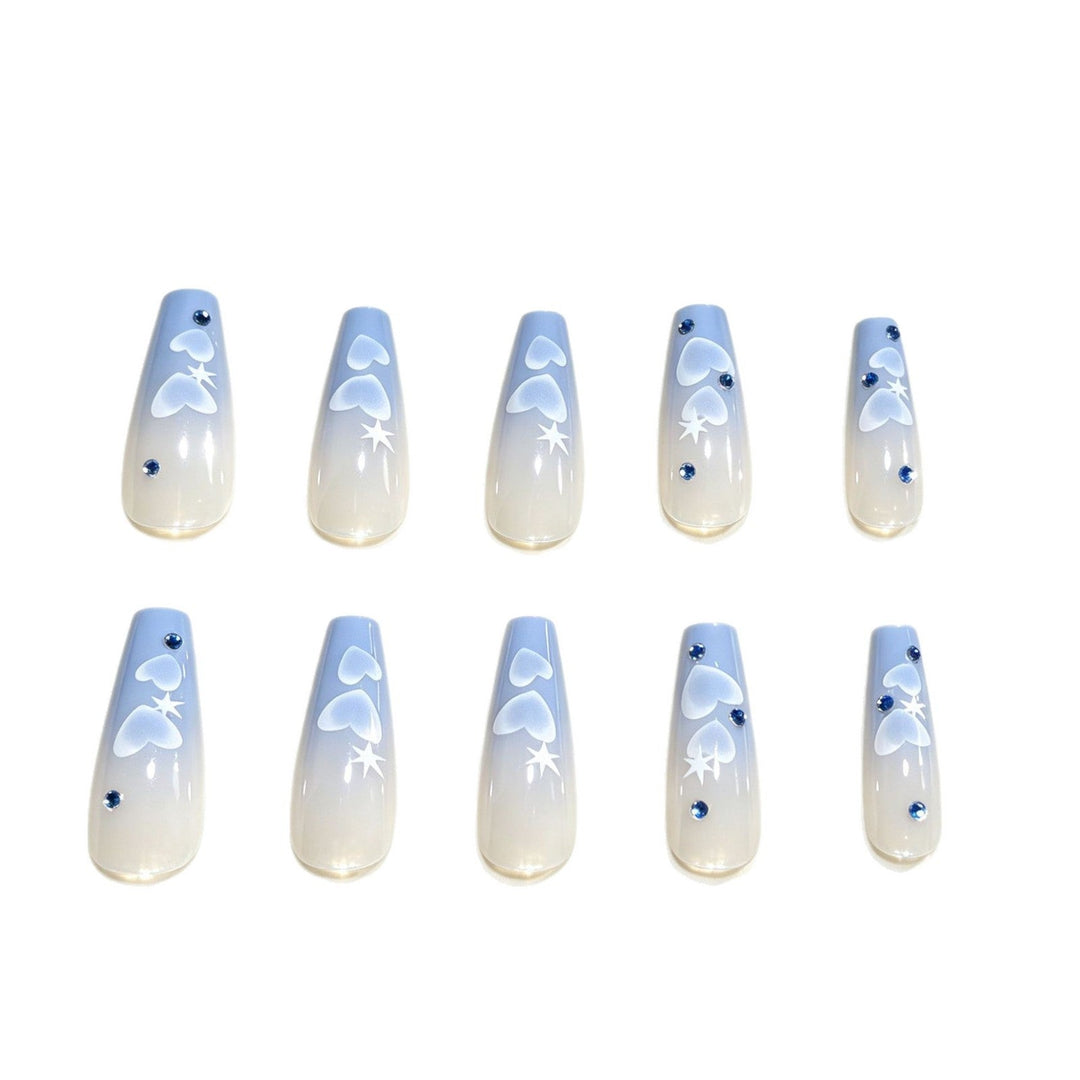 Artistic Press-On Nail Art Tips Kalsten