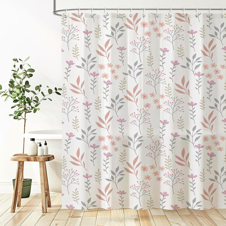 Floral Print Shower Curtain Kalsten