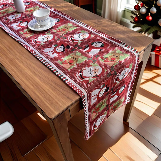 Festive Holiday Decorative Table Runner