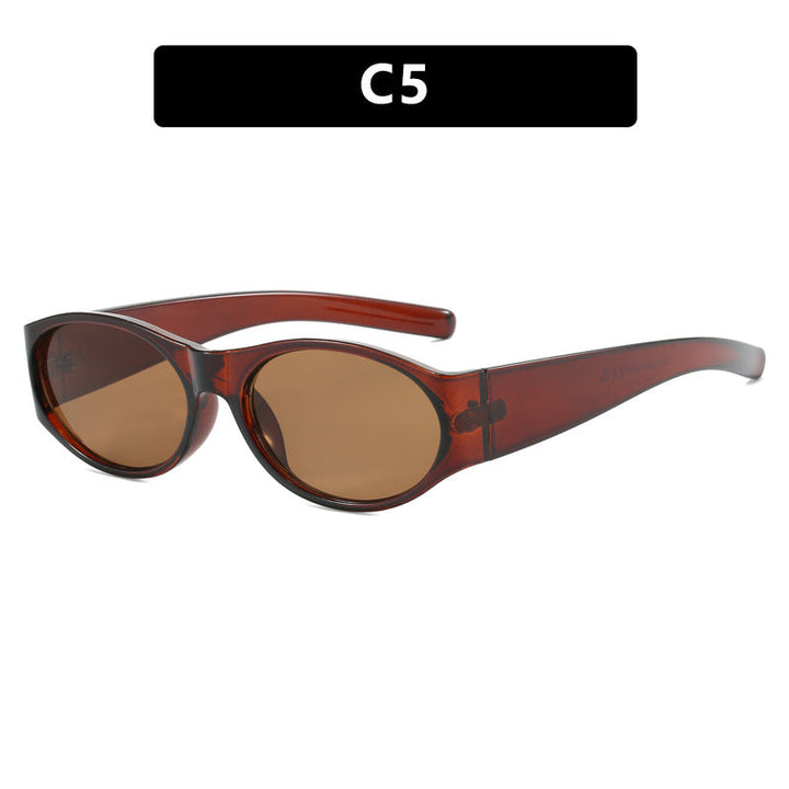 Women's fashionable sunglasses with elegant, oval design and UV protection Kalsten