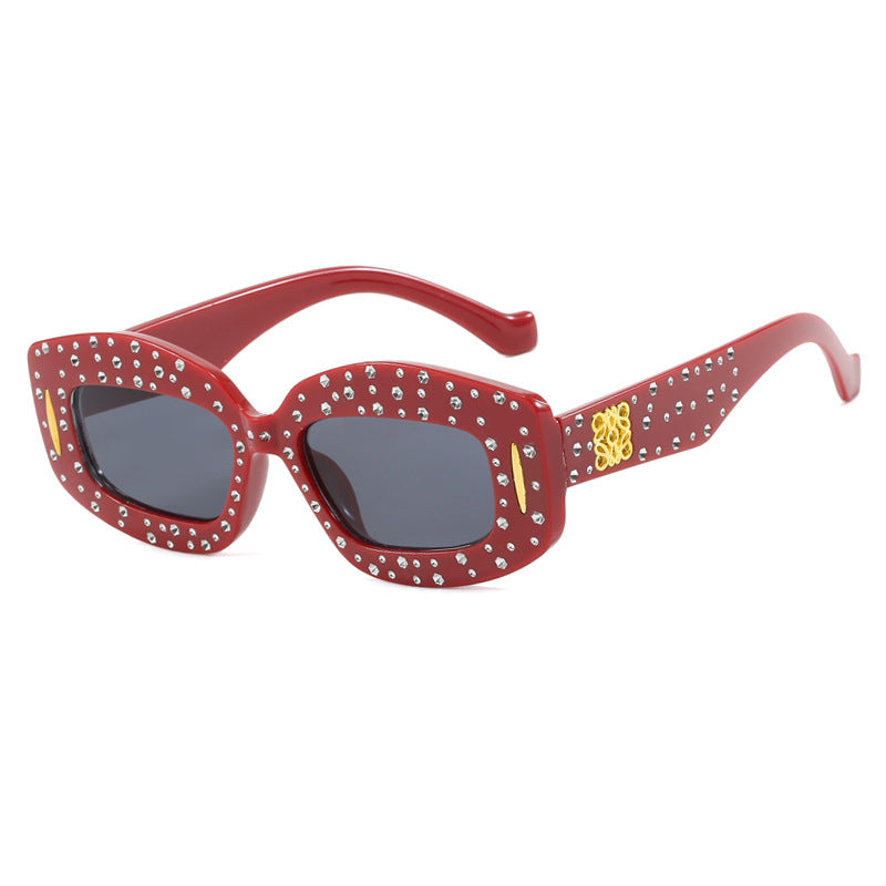 Women's fashionable sunglasses with glamorous rhinestone embellishment Kalsten