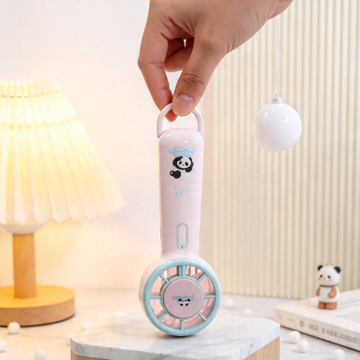 Women's creative handheld fan with LED lights Kalsten