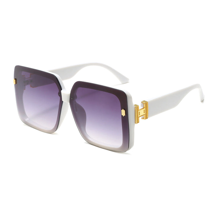 Women oversized fashionable sunglasses with luxurious frame Kalsten