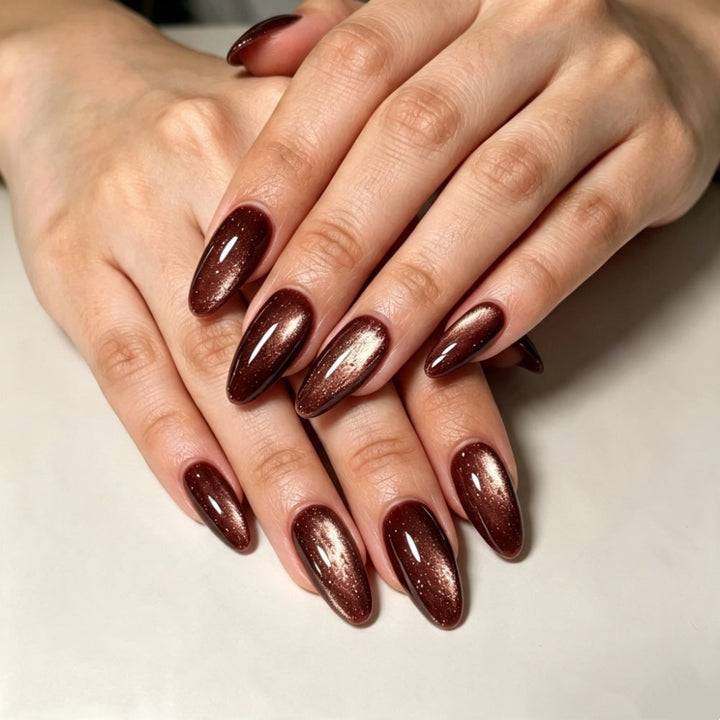 Stylish Ombre Effect Artificial Nails Kalsten