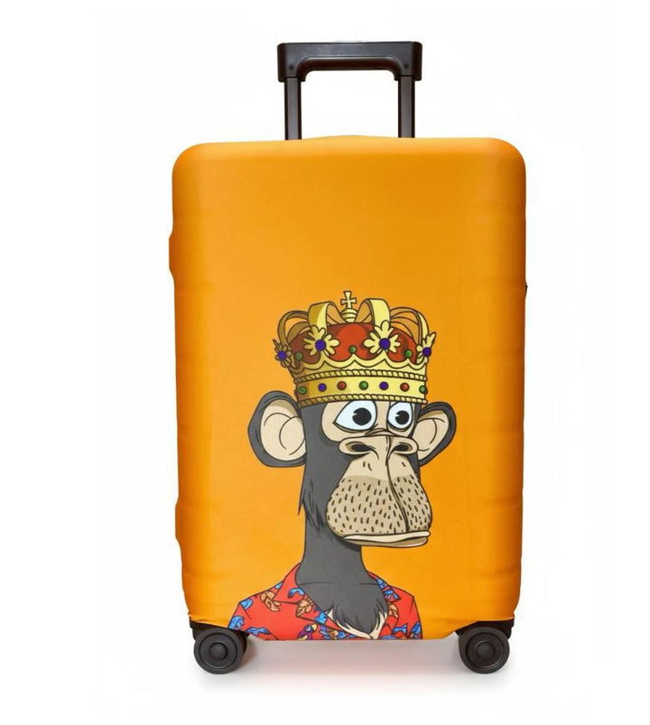 Unisex nan elastic suitcase cover with 3D dog design for trolley, stretchy and scratch-resistant Kalsten
